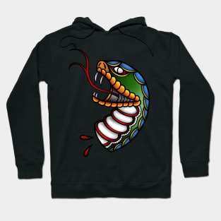 Decapitated Snake Head Hoodie